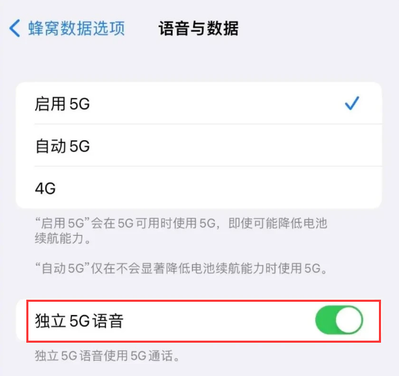 元江苹果14维修分享iPhone 14 Pro如何开启VoNR 
