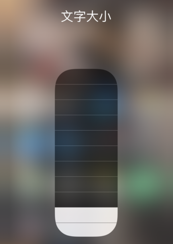 元江苹果手机维修分享小技巧：在 iPhone 控制中心快速调节字体大小 